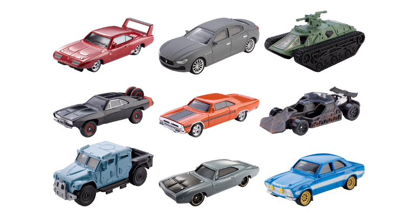 carros de juguete de rapido y furioso