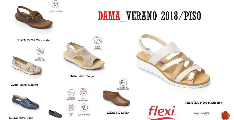 zapatos flexi dama 2018