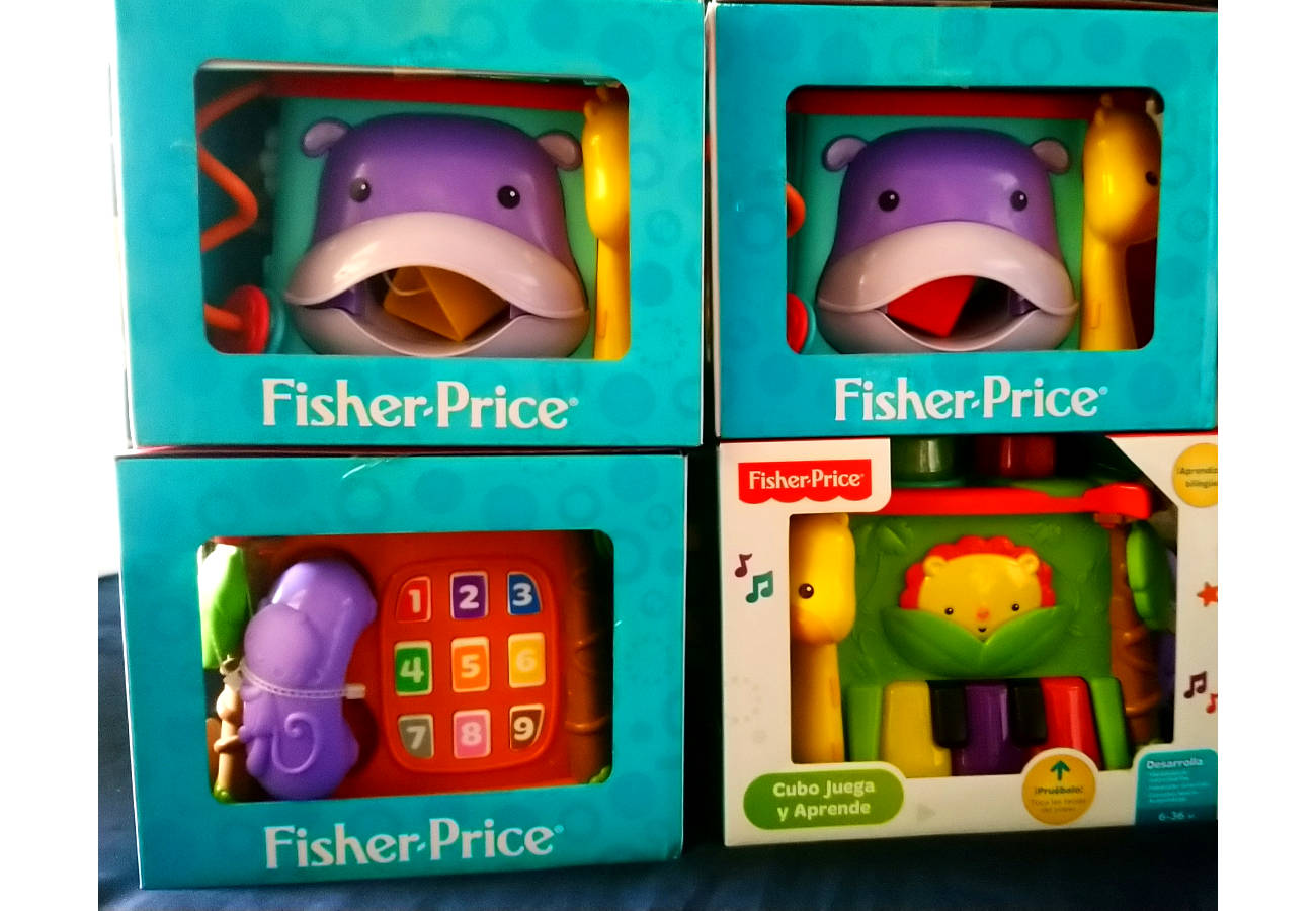 fisher price cubo juega y aprende precio